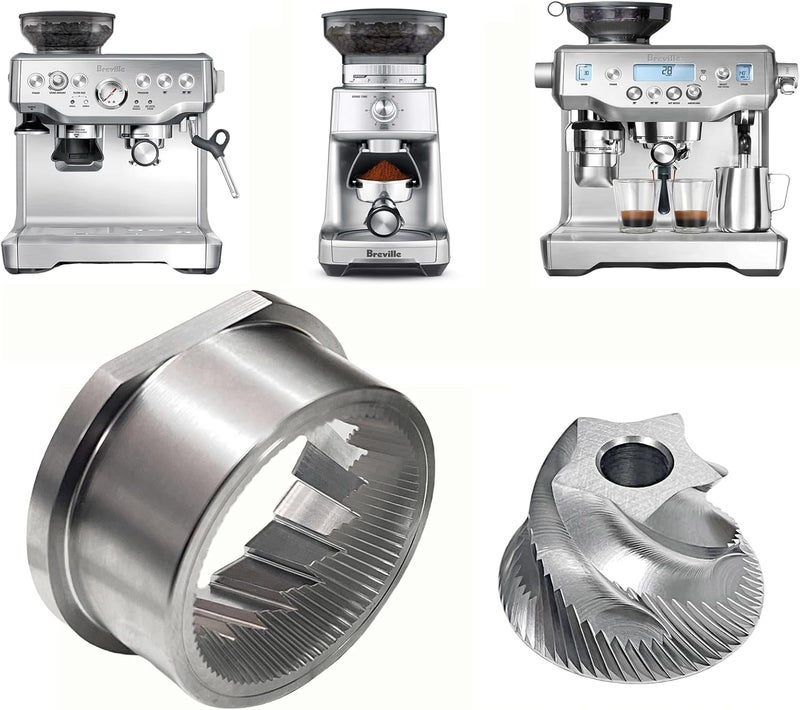 Brewvana Conical Grinder Burr Set Replacement Compatible with Breville Espresso Machines Coffee Grinder Burr(Pre 1926 PDC) - Image 1